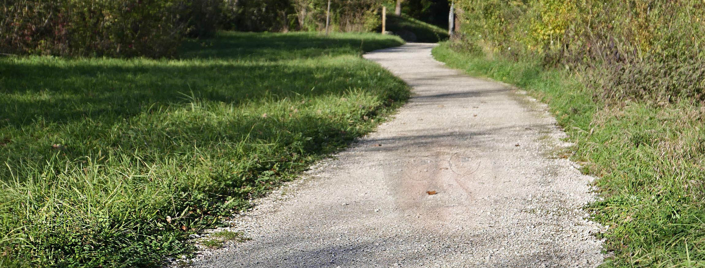 lichtspuren eines wanderers