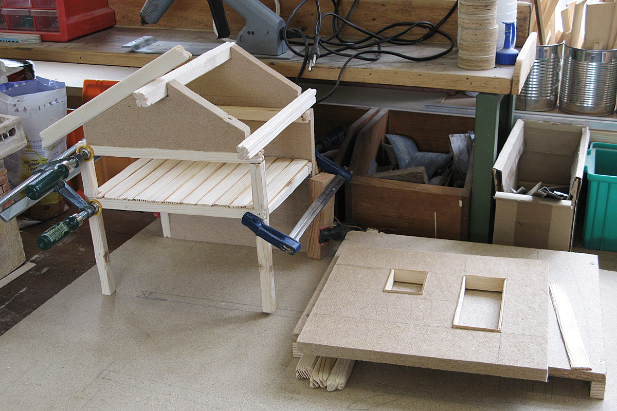 ich baue eine krippe